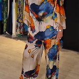 Chic Printed Paisley Set