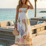 Mélusine | Robe longue esprit bord de mer