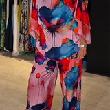 Chic Printed Paisley Set
