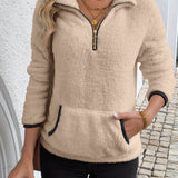 Juliette | Sweat à capuche zippé mi-long