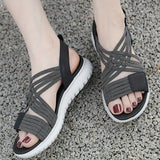 Soline | Sandales Sport-Chic à Talon Élevé