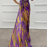 Mia | Vibrant Draped Robe