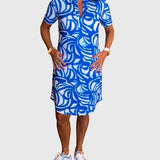 Jeanne | Flattering Avenue Walking Dress
