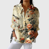 Blouse légère et colorée à motifs