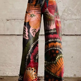 Laure | Pantalon Doux à Motif Organique