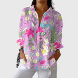 Colorful Lightweight Printed Blouse