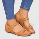 Avrie - Sandales Plates Confortables