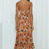 Eli | Robe Midi en Couleur Éclatante