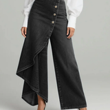Audrey | Pantalon en denim à nouer