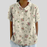 Elegant Comfort Floral Top