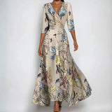 Emily | Élégante Robe à Fleurs