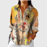 Colorful Lightweight Printed Blouse