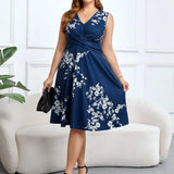 Danica - Enveloping Floral Robe