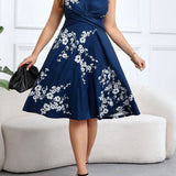 Danica - Enveloping Floral Robe