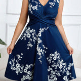 Danica - Enveloping Floral Robe