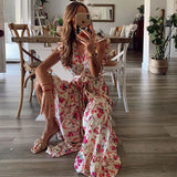 Shera - Floral Maxi Robe