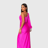 Melyssa | Élégante Robe de Soirée Maxi Flottante