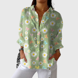 Colorful Lightweight Printed Blouse