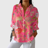 Colorful Lightweight Printed Blouse