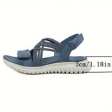 Soline | Sandales Sport-Chic à Talon Élevé