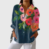 Colorful Lightweight Printed Blouse