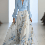 Peniel | Élégante Robe Maxi à Fleurs