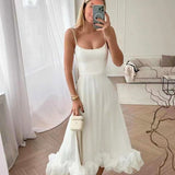 Eliana | Robe Longue Élégante avec Volants