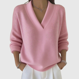 Faye | Pull décontracté doux à col V