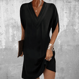 Minetta - Robe Élégante avec Détail au Ventre
