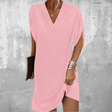 Minetta - Robe Élégante avec Détail au Ventre