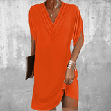 Minetta - Robe Élégante avec Détail au Ventre