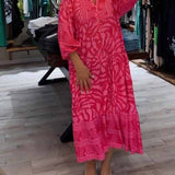 Carmilla - Vibrant Printed Robe