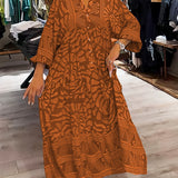 Carmilla - Vibrant Printed Robe