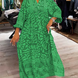 Carmilla - Vibrant Printed Robe
