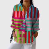 Colorful Lightweight Printed Blouse