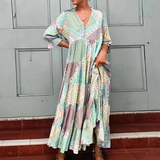 Florentina - Élégante Robe à Motifs