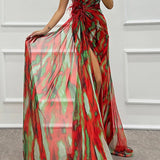 Mia | Vibrant Draped Robe