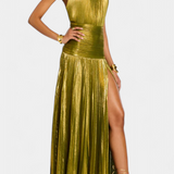 Apolline | Robe Maxi Éclat Doré