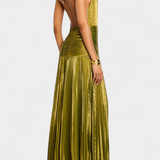 Apolline | Robe Maxi Éclat Doré