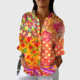 Colorful Lightweight Printed Blouse