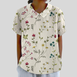 Elegant Comfort Floral Top