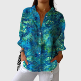 Colorful Lightweight Printed Blouse