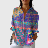 Colorful Lightweight Printed Blouse
