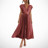 Ava | Élégante Robe Plissée