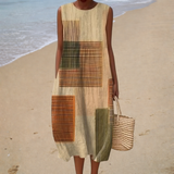 Robe d'Été Sans Manches Ultra Confortable