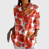 Blouse légère et colorée à motifs