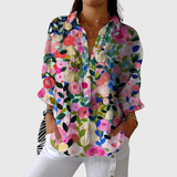 Colorful Lightweight Printed Blouse