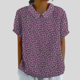 Elegant Comfort Floral Top