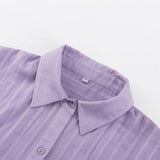 Viola - Ensemble Chemise Boutonnée et Short Aéré