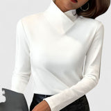 Clair | Élégant Pull Col Montant